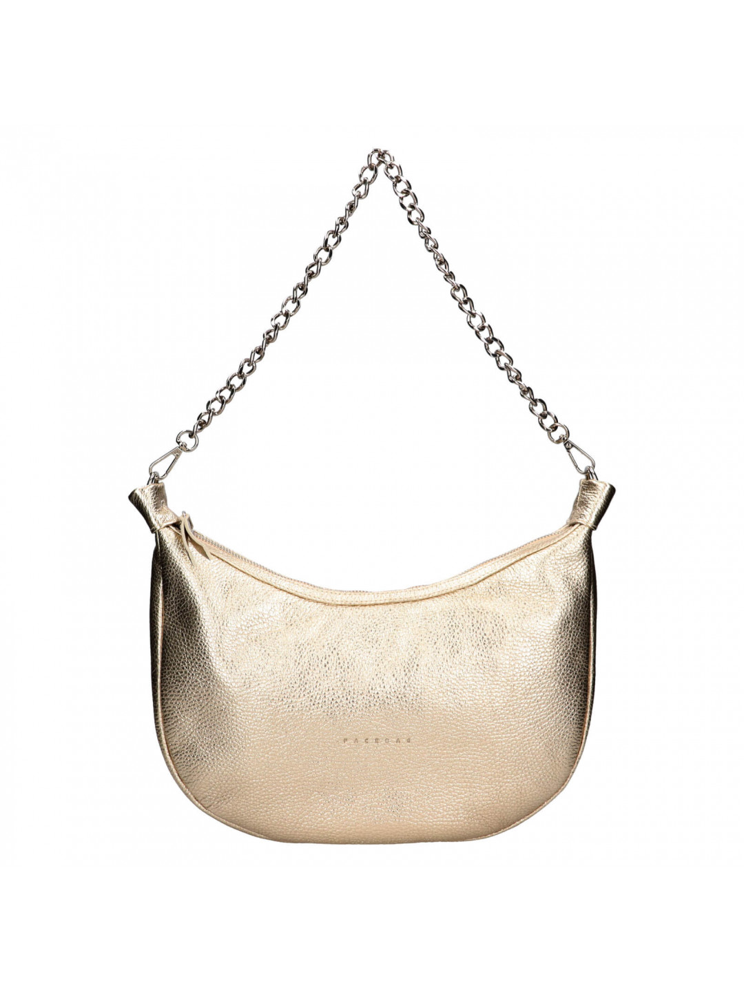 Dámská kožená kabelka Facebag Gisela – zlatá